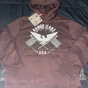 Large Armor Jeans Hoodie